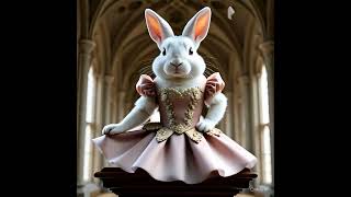 Title #Convierte a tu#Mascots en una princesa👸rabbit 🐇🐰😀real #Short video..