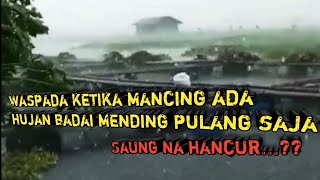 Terjadi lagi❓Badai di spot jatiluhur semua orang panik