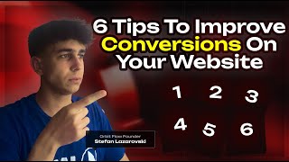 6 Tips To Improve Conversions On Your Website