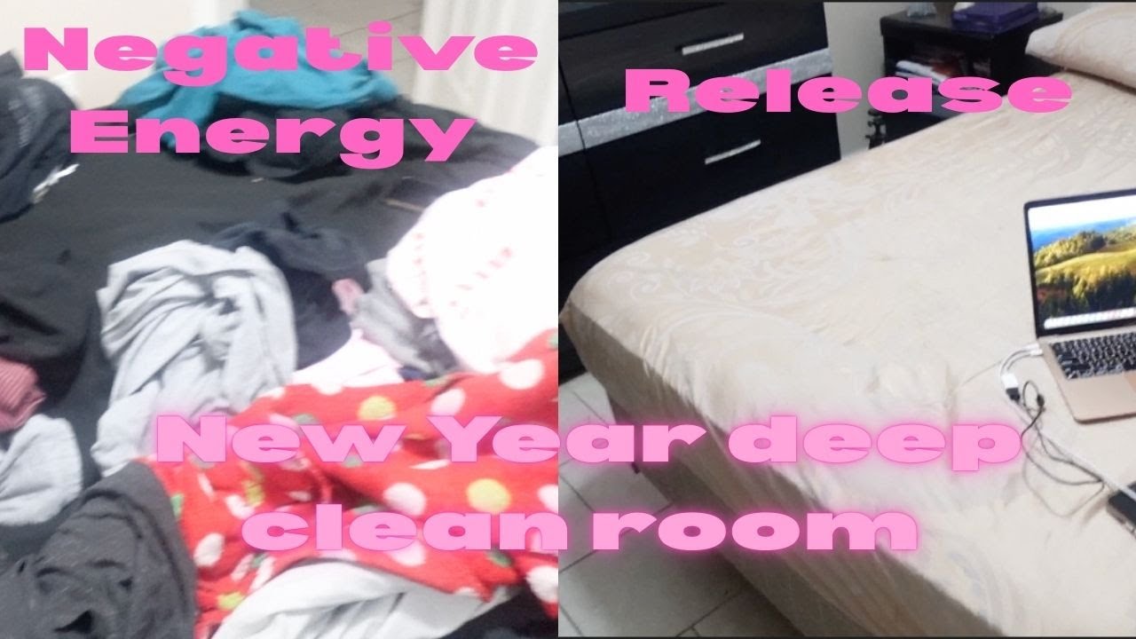 Deeping cleaning my room..  NO NEGATIVE ENERGY !!!!