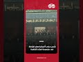 رئيس جنوب أفريقيا ووزير الرياضة في مقصورة استاد القاهرة