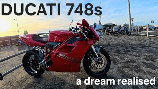 DUCATI 748, a dream realised - YouTube