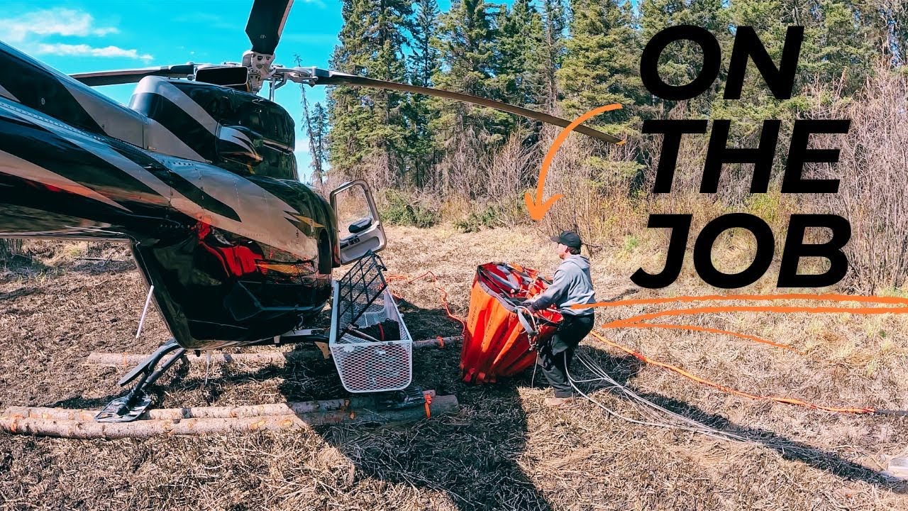 A Day Water Bucketing with Helicopters