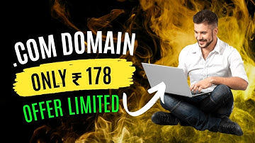Buy .COM Domain Only Rs.178 for 1 year | Buy Cheap Domain Name | Cheapest Domain Offer 2025