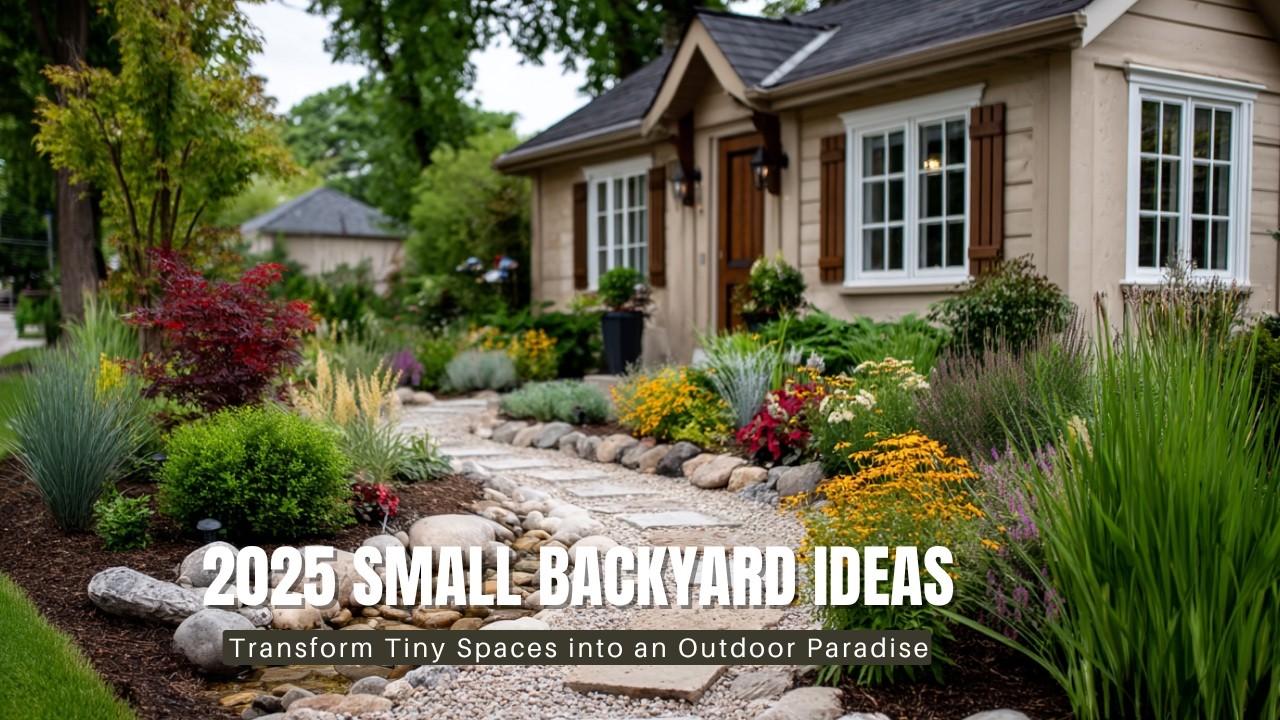 2025 Small Backyard Ideas: Transform Tiny Spaces into an Outdoor ...