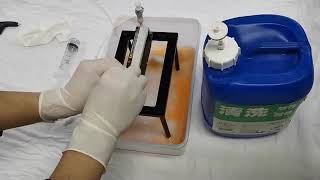 Kyocera print head Nozzle recovery process.