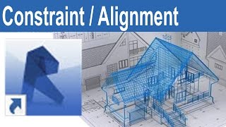Revit Architectural Tutorial Using Constraint and Alignment Tutorial 7