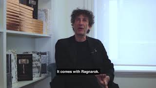 Celebrity Neil Gaiman on Writing Myths Wealth