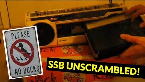 Using two radios to receive HF SSB