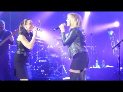 Melanie C with Emma Bunton @Sporty's Forty Shepherds Bush London 11th January 2014