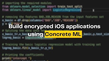[Tutorial] Build Encrypted iOS Applications Using Concrete ML