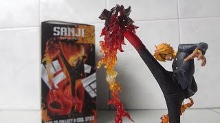 One Piece Figuarts Zero Battle Version Sanji Figure [Unboxing & Review]