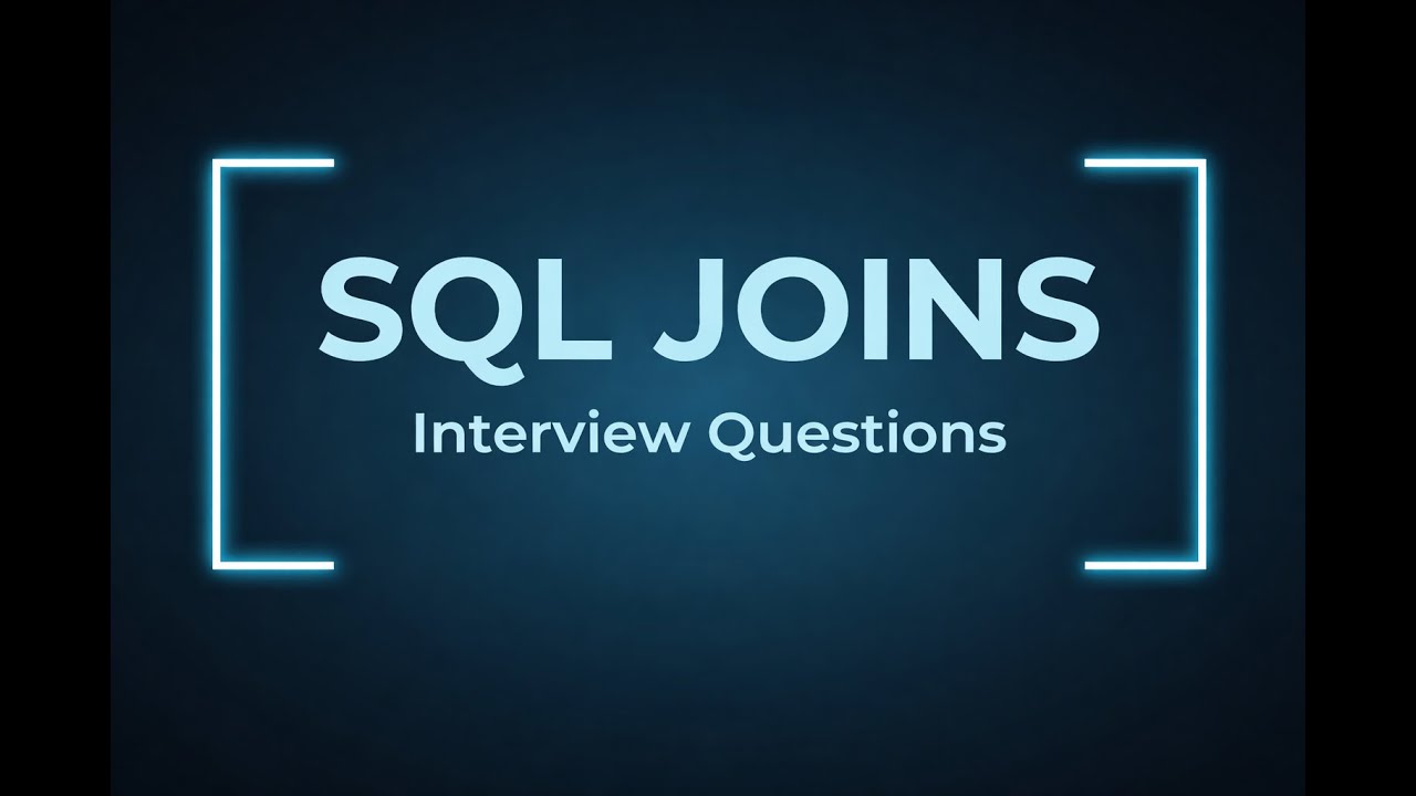 Master SQL Joins Complete Tutorial - YouTube