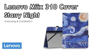 Miix 310 Starry Night Cover - UnboxIT Moko Tablet Case