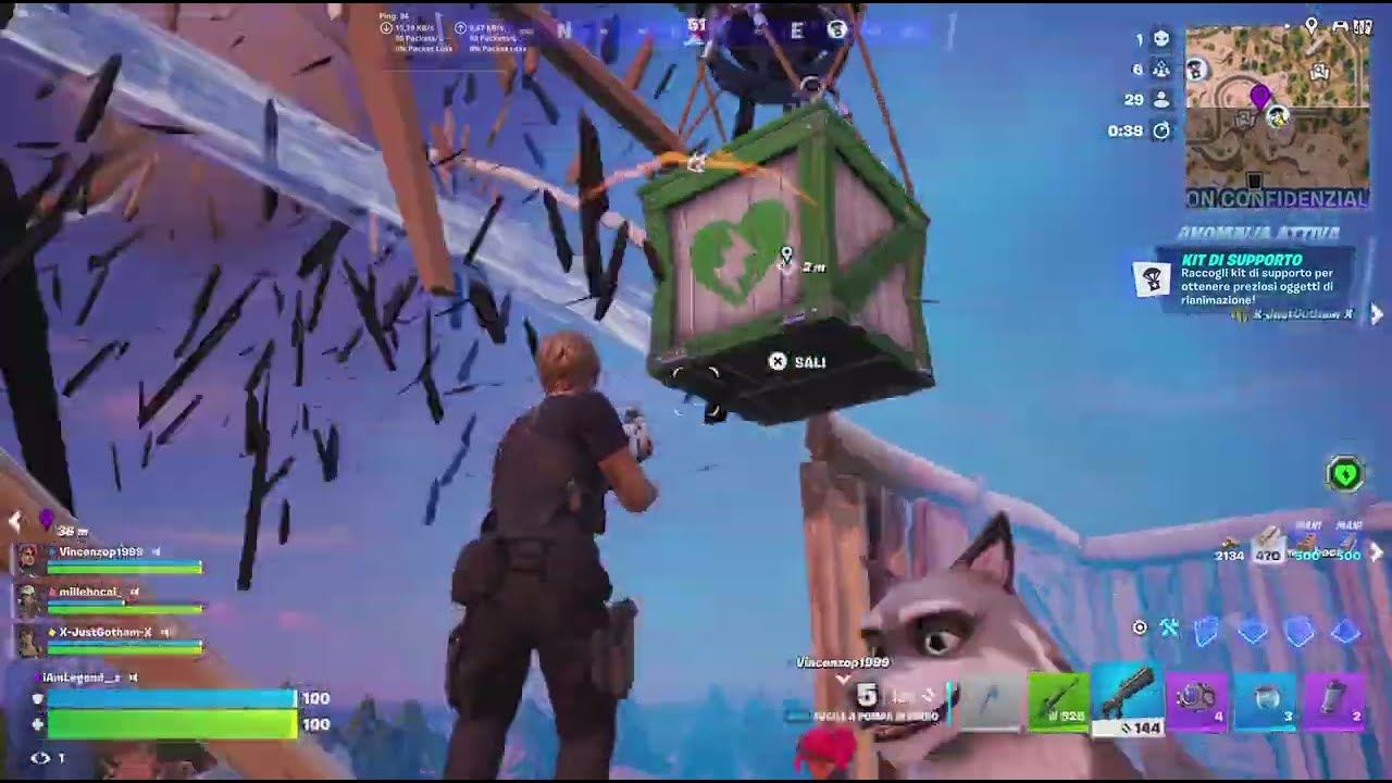 FORTNITE - GAMEPLAY CAPITOLO 7 STAGIONE 1 #99