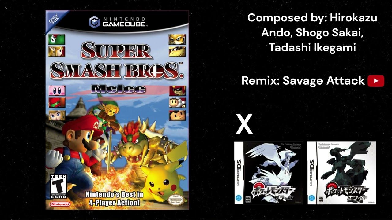Super Smash Bros. Melee - Trophy (Pokémon Black & White Sound Font)