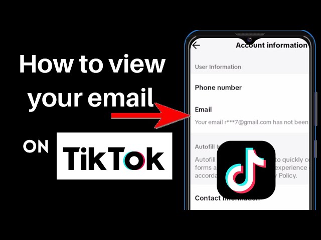 How to View your Email on TikTok class=