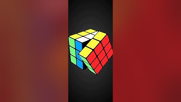 Black mamba pattern in Rubik cube