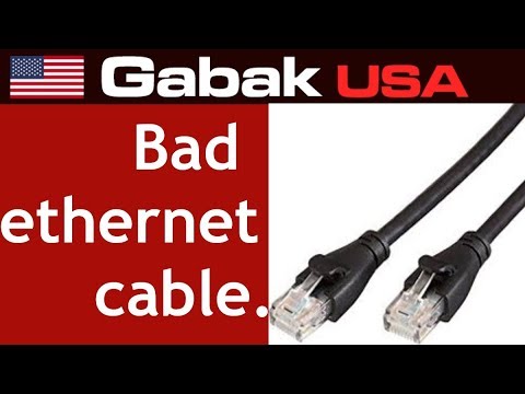 ethernet cable bad