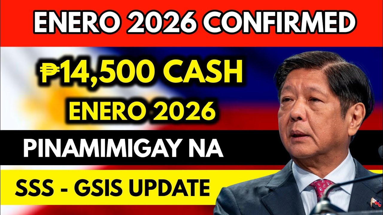 January 2026 SSS–GSIS Update: Bagong Iskedyul, Mga Pagbabago at ₱14,500 na Bayad, Ipinamimigay Na!