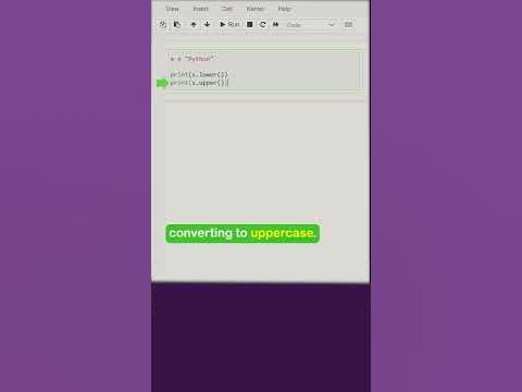 Converting Strings to Lowercase Python | How to Convert a String to ...
