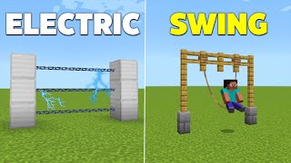 2 EASY Command Block Hacks in Minecraft Bedrock! (Swing, Electric Fence) screenshot 5