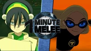 Toph vs Terra (Avatar vs Teen Titans) - One Minute Melee S6 EP1