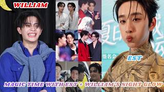 WILLIAM’S NIGHT GLOW 🎸 +🦈 MAGIC TIME WITH EST 🌈 #williamest #EstFSinShanghai #StarryNightwithWilliam