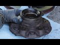 Wheel Berring Troubleshooting Removing Repacking 1995 Nissan Pathfinder SE 4X4 1st One Front Drivers