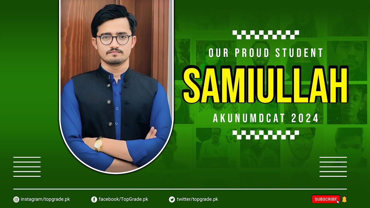 Samiullah Rind How Samiullah Prepared with Topgarde.pk for AKNUMDCAT 2024: Success ...