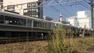 JR西日本 221系12両 A普通 姫路行き 京都駅付近にて撮影
