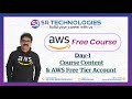 AWS Free Course | Day 1 | AWS Full Course Content Breakdown for Beginners | SR Tech Hub