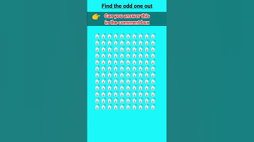 Find the odd one out emoji #49 || #shorts #youtubeshorts #shortsvideo