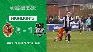 Highlights: Spennymoor Town 3-1 Farsley Celtic