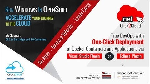 Click2Cloud OpenShift Extension for Visual Studio #01: Install & Register