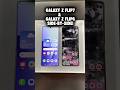 Galaxy Z Flip7 &amp; Z Flip6 Side By Side! #shorts #zflip7