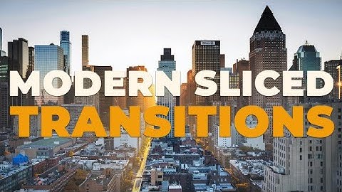 Modern Sliced Transitions Premiere Pro Presets