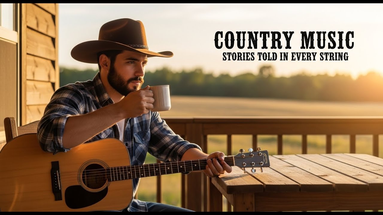 Country Music Live Stream | Timeless Songs Featuring Southern Guitar Harmony Atmosphere