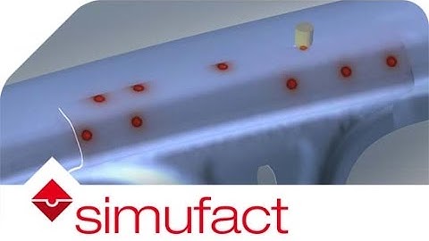 Peak temperature during resistance spot welding | Simufact