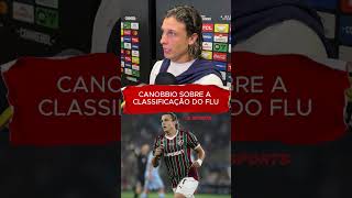 Se liga no que o CANOBBIO falou na zona mista depois de Fluminense 3 x 1 La Guaira, pela Liberta.