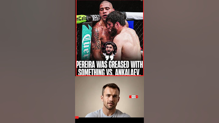 Did Alex Pereira Cheat Against Ankalaev?