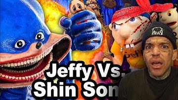 SML YTP: Jeffy VS. Shin Sonic! @GliderYTP [reaction]