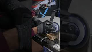 Сатинирование ящика из нержавейки пошагово
