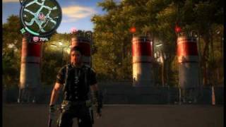 Just Cause 2 four exploding fuel depots