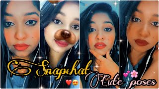 🥰 Snapchat cute poses | selfie poses for girls| Snapchat Best filter￼￼ | DP poses for girls | 😍￼ screenshot 2