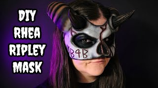 How To Make Rhea Ripleys Mask From Eva Foam