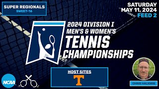 2024 NCAA Tournament: Super Regionals CrossCourt Cast | Feed 2 [Men's & Women's College Tennis]