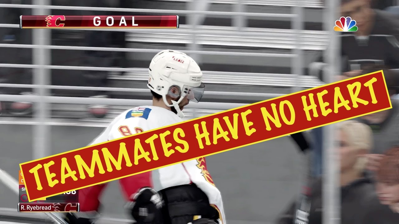 Teammates Have No Heart! - NHL 17 - Calgary Be A Pro Ep. 5