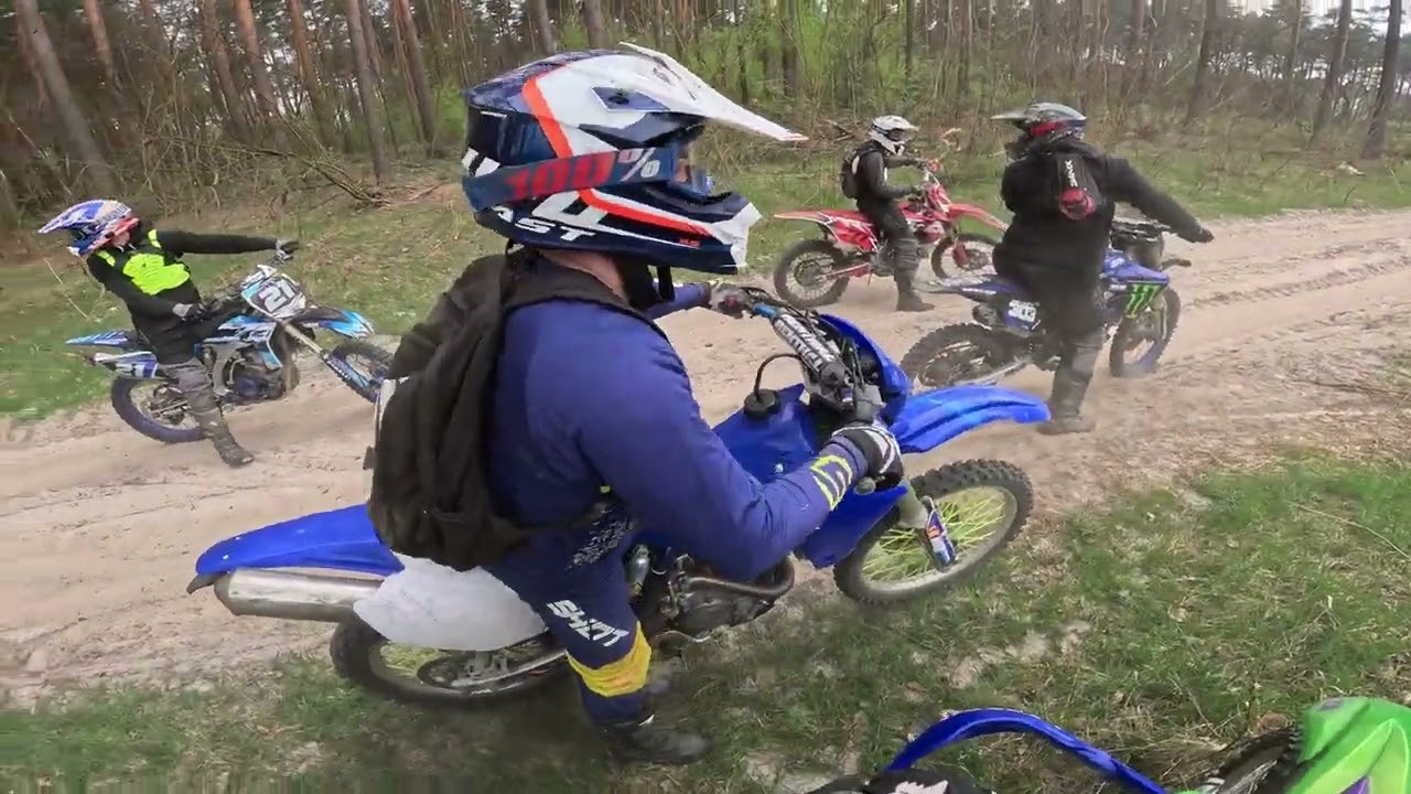 Ekipą do lasu 🤟 | KX450 | WR250F | SXF450