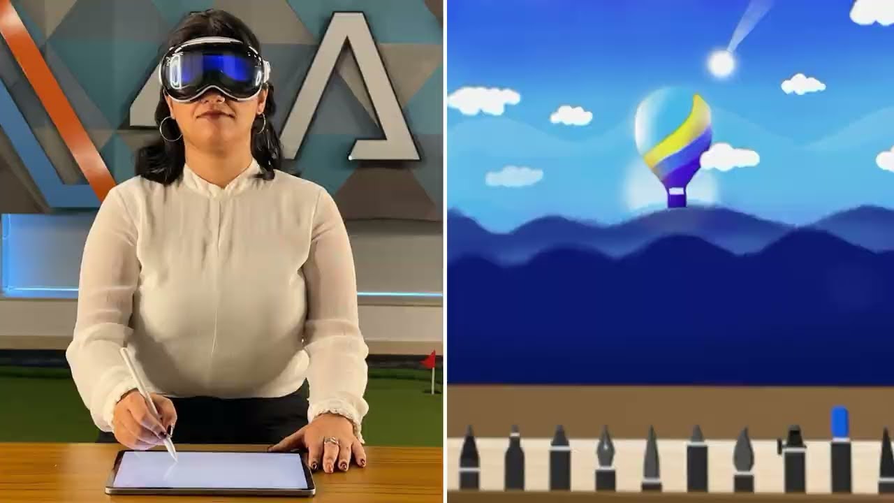 Connect your Apple Pencil to Apple Vision Pro with Drawing Desk